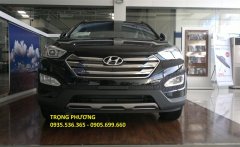 Hyundai Santa Fe 2.2 2015 - Bán xe Hyundai Santa Fe 2.2 sản xuất 2015, màu đen, nhập khẩu chính hãng giá 999 triệu tại Đà Nẵng