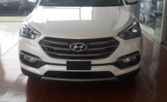 Hyundai Santa Fe 2016 - Cần bán xe Hyundai Santa Fe đời 2016, màu trắng giá 1 tỷ 300 tr tại Hải Phòng