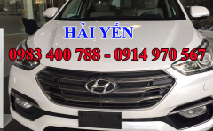 Hyundai Santa Fe 2016 - Bán ô tô Hyundai Santa Fe đời 2016, màu trắng, xe nhập giá 1 tỷ 100 tr tại Đà Nẵng