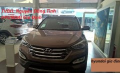 Hyundai Santa Fe 2.2L  2016 - Bán xe Hyundai Santafe màu vàng cát | giá rẻ nhiều ưu đãi cực hấp dẫn tại TPHCM giá 1 tỷ 260 tr tại Tp.HCM