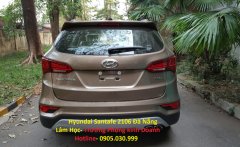 Hyundai Santa Fe 2017 - Cần bán Hyundai Santa Fe đời 2017, màu xám, xe nhập giá 1 tỷ 275 tr tại Đà Nẵng