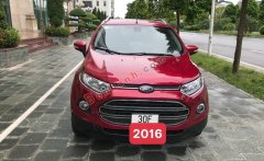 Ford EcoSport    1.5 AT  2016 - Bán xe Ford EcoSport 1.5 AT sản xuất năm 2016, màu đỏ còn mới, giá 438tr giá 438 triệu tại Hà Nội