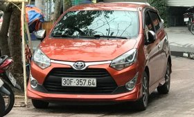 Cần bán lại xe Toyota Wigo 1.2 sản xuất năm 2018, màu nâu, nhập khẩu, giá tốt giá 320 triệu tại Hà Nội